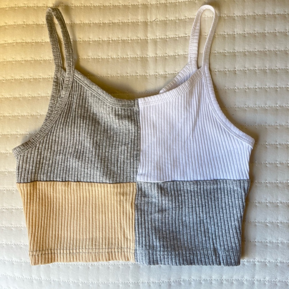 patterned tank top